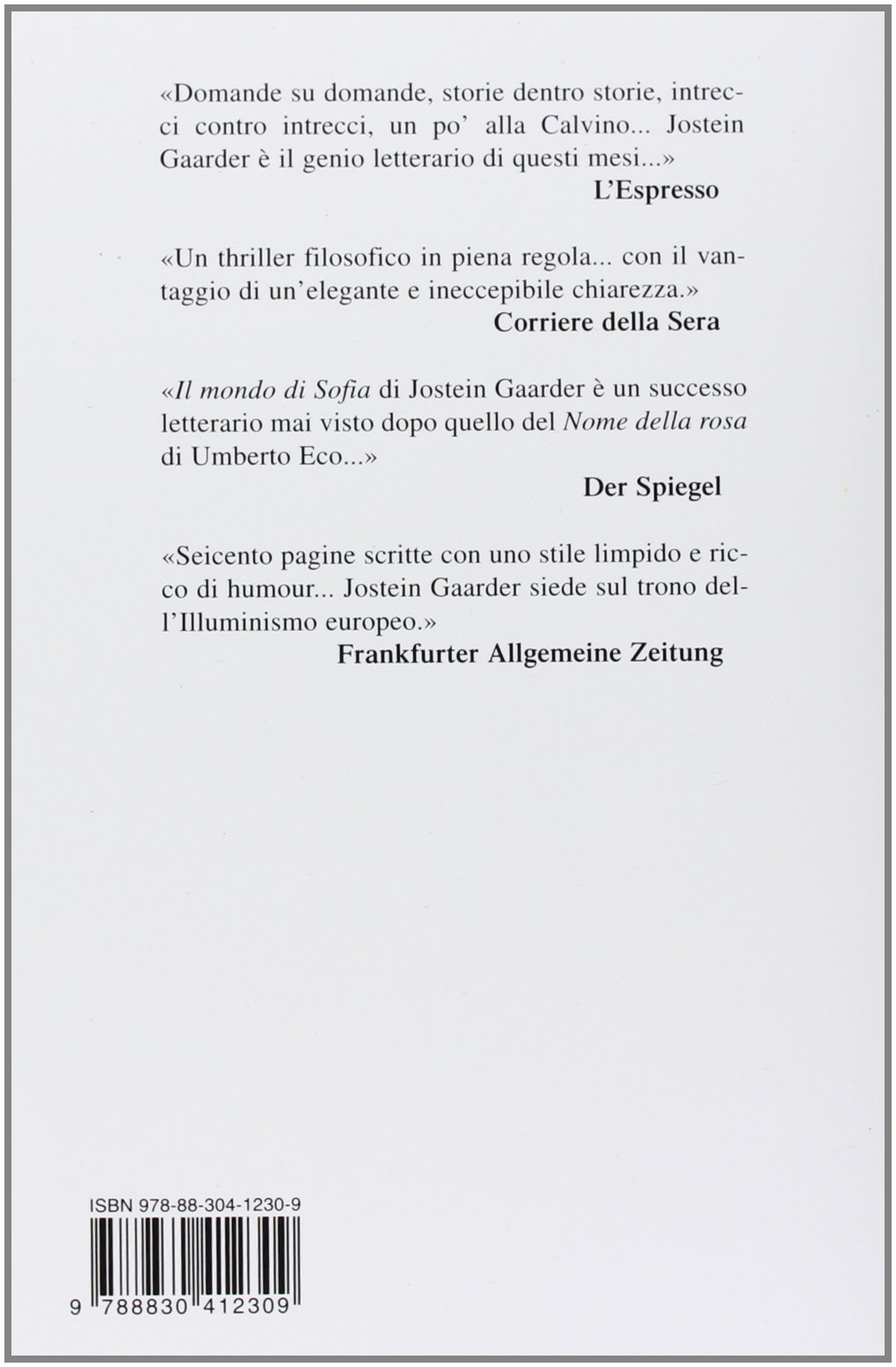IL MONDO DI SOFIA JOSTEIN GAARDER PDF IL MONDO DI SOFIA JOSTEIN GAARDER PDF
