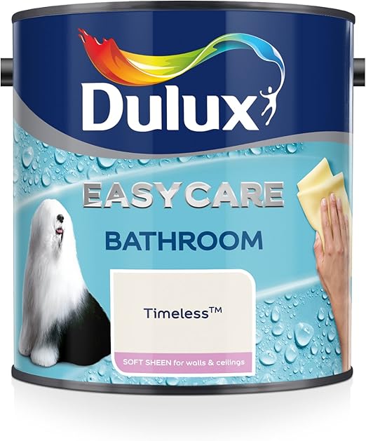 Dulux Easycare Bathroom Soft Sheen Emulsion Paint For Walls And