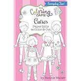 The Coloring Cafe Cuties-Paper Dolls to Color and Cut