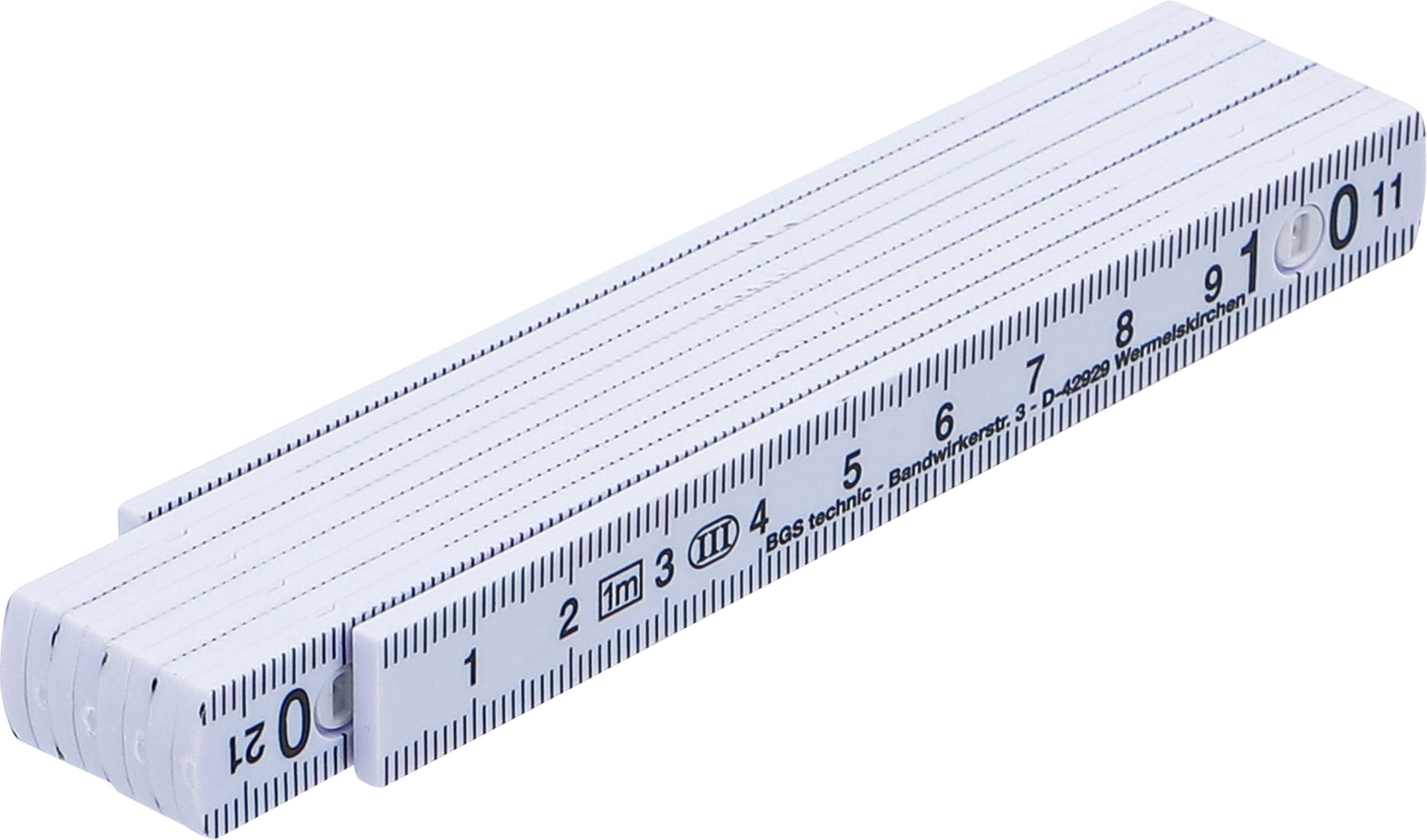 BGS Diy 2054 | Folding Rule | 10 segments | 1 m