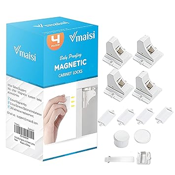 amazon magnetic cabinet locks