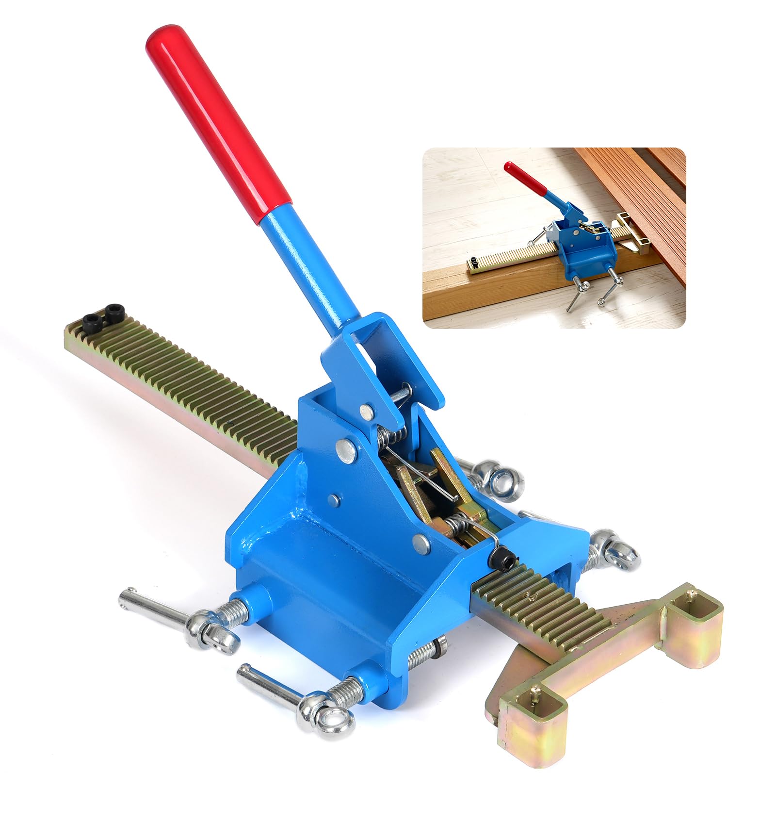 Photo 1 of Lever Deck Board Straightening Tool - Deck Tools for Straightening and Locking Boards to Tighten up The Gaps