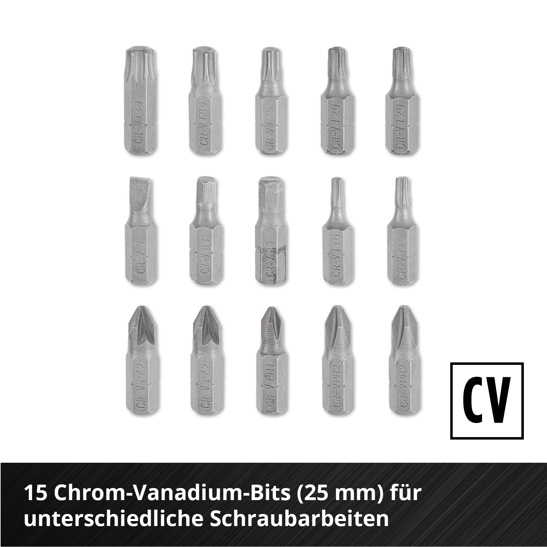 Einhell S-Case 28-tlg. Bit-Set 4