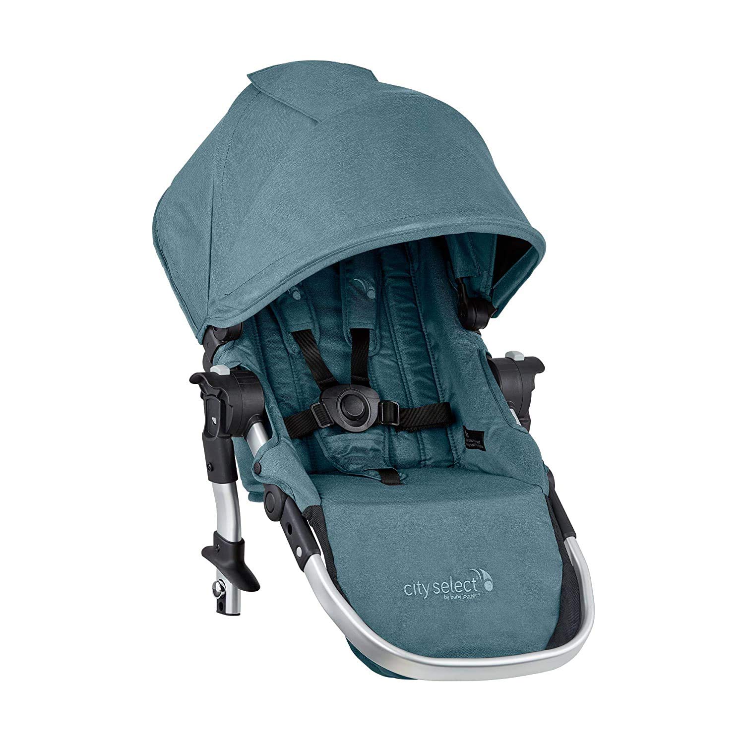 city select double stroller teal