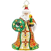 Christopher Radko Hand-Crafted European Glass Christmas Tree Decorative Ornament, Light of The Season