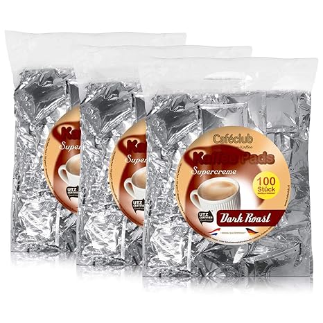 Kaffeepads Caféclub Megabeutel Dark Roast 300 Pads