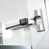 Blum 973A0500.01x1 Blumotion Straight Arm Full Overlay Hinge Nickel view 3