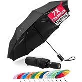 Mr. Pen- Windproof Travel Umbrella, Small Water-Resistant Automatic Folding Umbrella for Rain and Sun, Light, Compact and Portable for Women &amp; Men, Fits Car &amp; Backpack