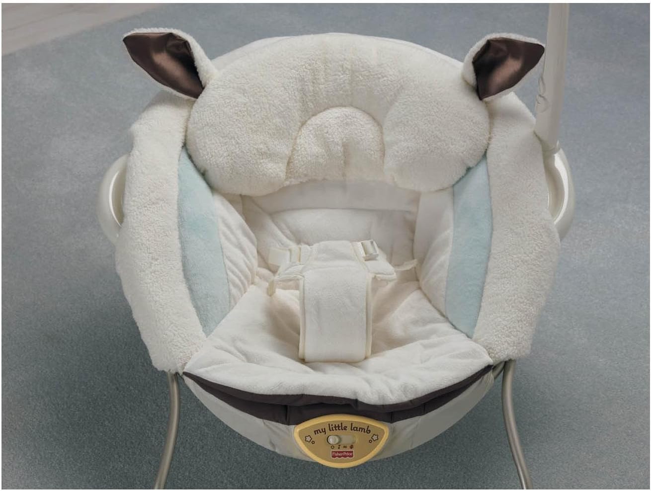 sweet little lamb deluxe bouncer