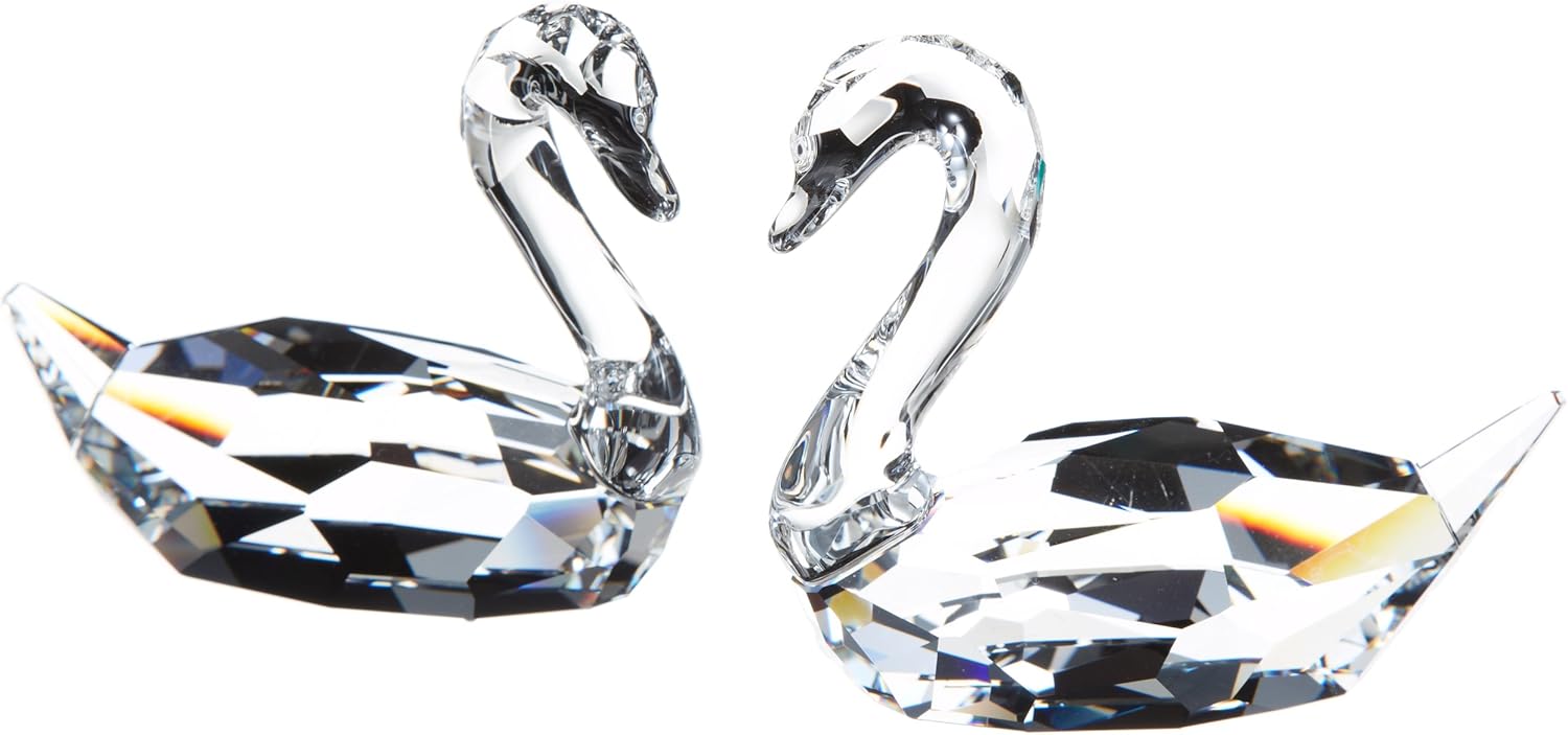 Swarovski 837154 'Flirting Swans' Crystal Figurines Amazon.co.uk