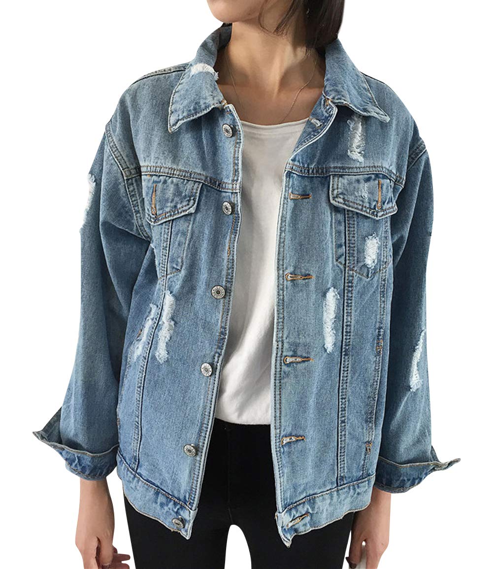 ripped trucker jacket