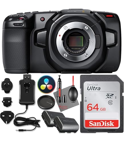 Amazon.com : Blackmagic Design Pocket Cinema Camera 6K G2 Bundle