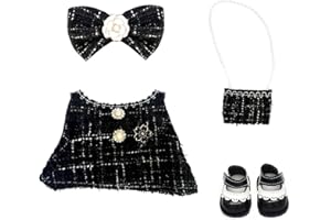 KERFULTY Clothes for 17cm Doll Outfit, Fashion Clothes Set ,Cute Exquisite Accessories for Doll Collection,Stylish Adorable Dolls Clothes Accessories ( No Doll Included ) (Clore-Style g)