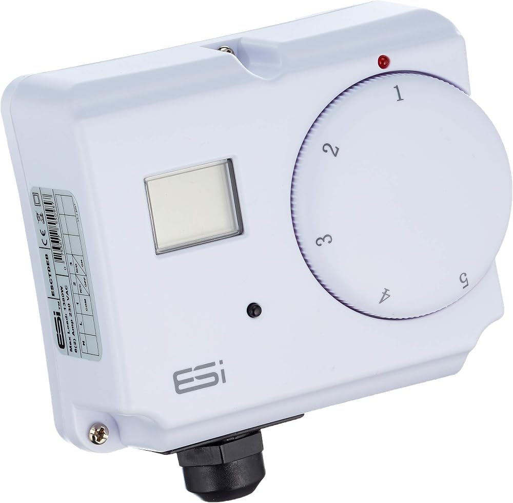 ESI Controls Electronic Dual Cylinder Thermostat ESCTDEB