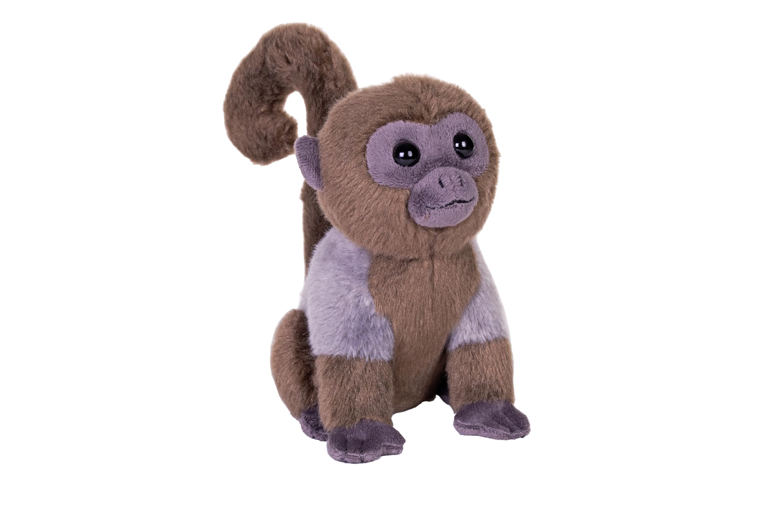 Wild Republic Rainforest Woolly Monkey, Stuffed Animal, 6 Inches, Plush Toy, Fill is Spun Recycled Water Bottles