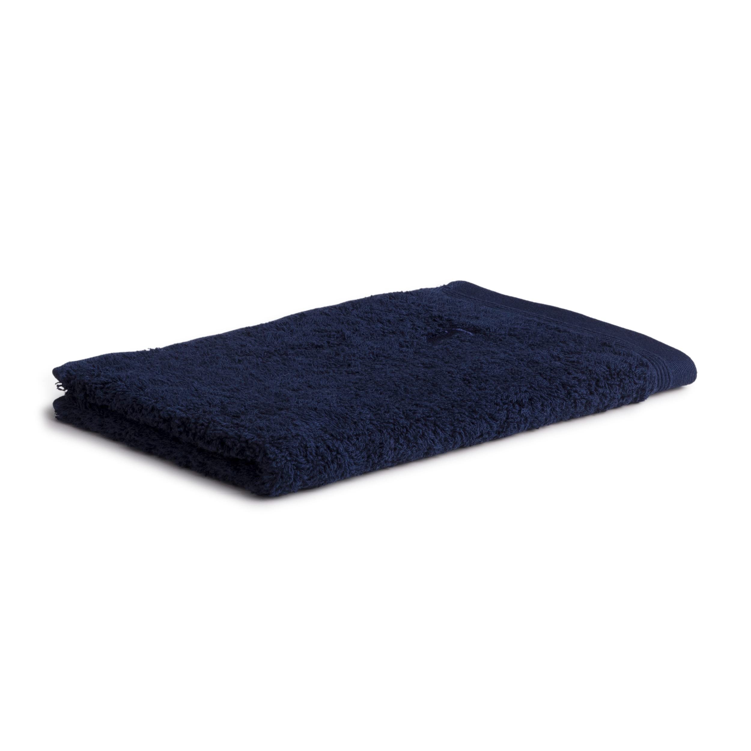 möve Superwuschel guest towel 30 x 50 cm made of 100% cotton, deep sea