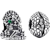 MITSOKU Cartoon Animals Charm for 925 Sterling Silver for Women's Bracelets & Necklaces Mouse safety chain Mouse Positioning Buckle Dangle Pendant for Christmas Day Mother's Day Jewelry