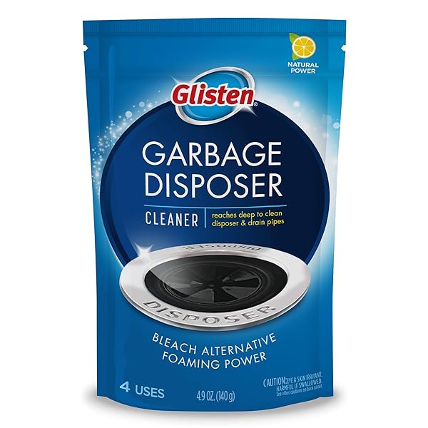 GLISTEN GARBAGE DISPOSAL CLEANER AND ODOR ELIMINATOR WITH...