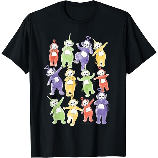 Tシャツ・カットソー LAUGHER Teletubbies Garden Po T-Shirt Black TE26 MUSINSA | LAUGHER [Teletubbies] Garden Po T-Shirt - Black