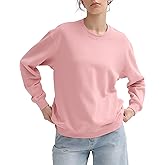 PUMIEY Women's Oversized Sweatshirt Crewneck Long Sleeve Loose Pullover Tops Fall Fashion Airy Collection