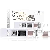 Project E Beauty Portable Rechargeable Galvanic Device | Skin Care Reduce Wrinkles Skin Tightening Firming Fine Lines Desincrustation Deep Pore Cleansing Rejuvenation Device