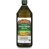 Pompeian Smooth Extra Virgin Olive Oil, First Cold Pressed, Mild and Delicate Flavor, Perfect for Sauteing and Stir-Frying, N