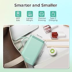 Nelko Label Maker Machine with Tape, P21 Bluetooth