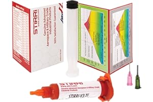 STIRRI-V3-TF no-clean universal soldering tacky paste flux (ROL0) - 5g syringe kit – for next generation REACH-compliant SMD assemblies - solder flux with syringe applicator
