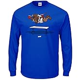 Buffalo Football Fans. Smash Tables Royal T-Shirt (Sm-5X)