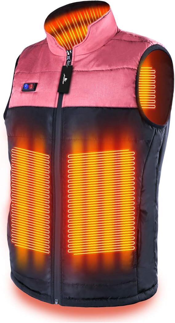 Amazon.co.jp MEXITOP Electric Heated Vest, Electric Heated Jacket