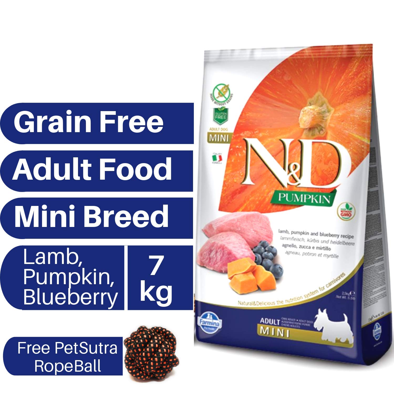 farmina lamb pumpkin blueberry