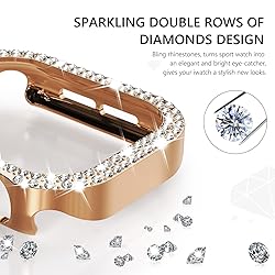 Wingle 2 Pack Bling Case for Apple Watch Series 10