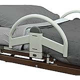 Stander EZ Click Bed Handle, Hospital Bed Rail, Safety Assist Medical Rail for Seniors, Long Term Care for Elderly, Set of 2