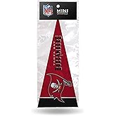 NFL Football Tampa Bay Buccaneers Primary 4" x 9" Felt Mini Pennant Team Set (Includes 8 Pieces)