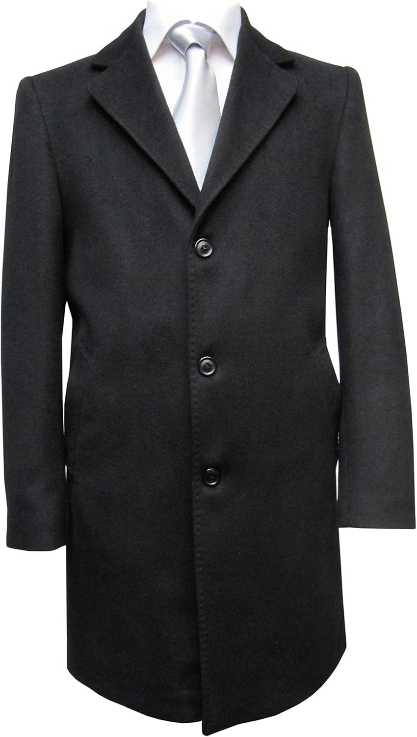 mantel damen schwarz knielang