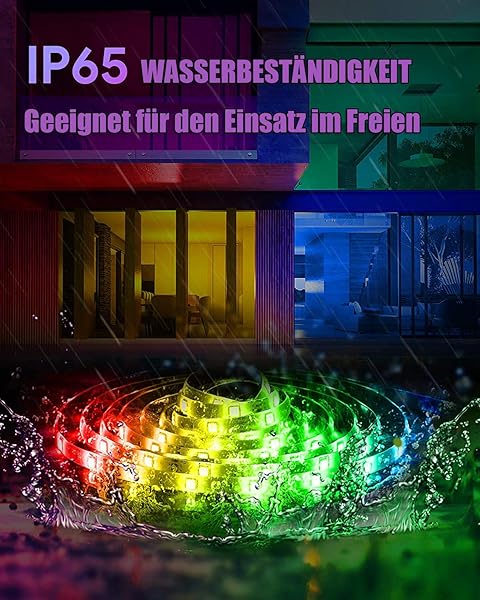 10M Tiras LED Inteligente Wifi Tiray Ledy compatible con Alexa Google home 5050 LED 16 millones de colores Control por App Tira led musical para casa cocina TV fiesta para iOS y Android