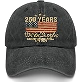 U.S. 250th Anniversary 250 Years Freedoms Hat Cycling Embroidered Caps for Dad
