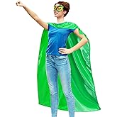 D.Q.Z Adult Super hero Capes and Mask for Women Men Superhero Costume Halloween Vampire Dress Up Party Favor