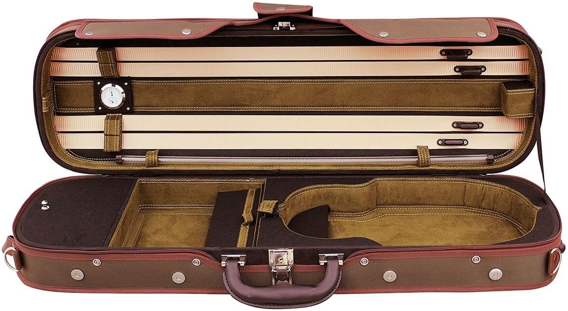Hidersine Case Violin 4/4 Light Oblong