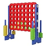 Giant 4 Connect in a Row Game, Height Adjustable