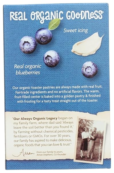 NATURES PATH FROSTED BLUEBERRY TOASTER PASTRY (12X11 OZ)