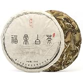 Teavivre Fuding Shou Mei White Tea Cake Fujian Baicha Chinese White Tea - 100g / 3.5oz