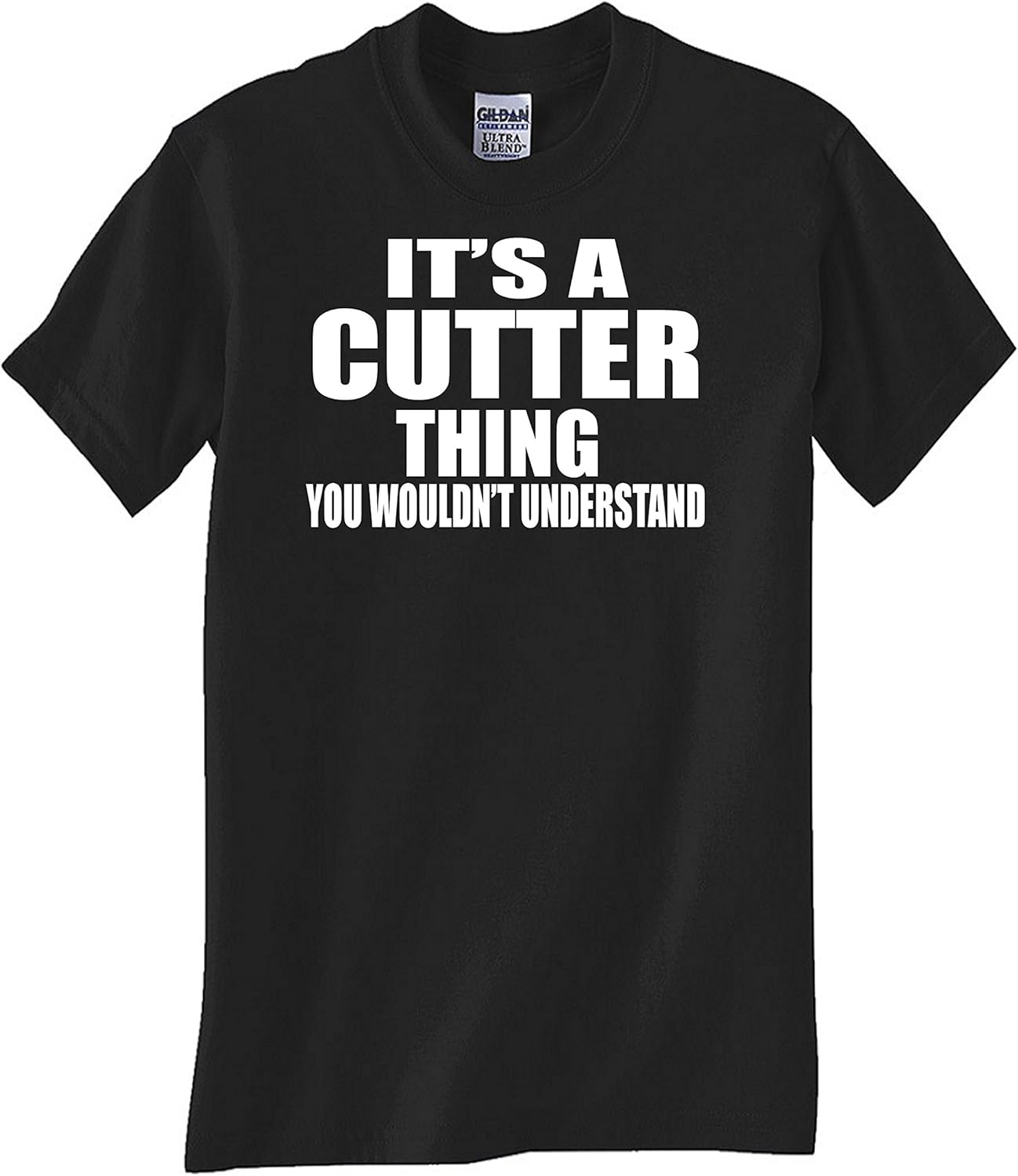 Cutter Thing Black T Shirt Clothing