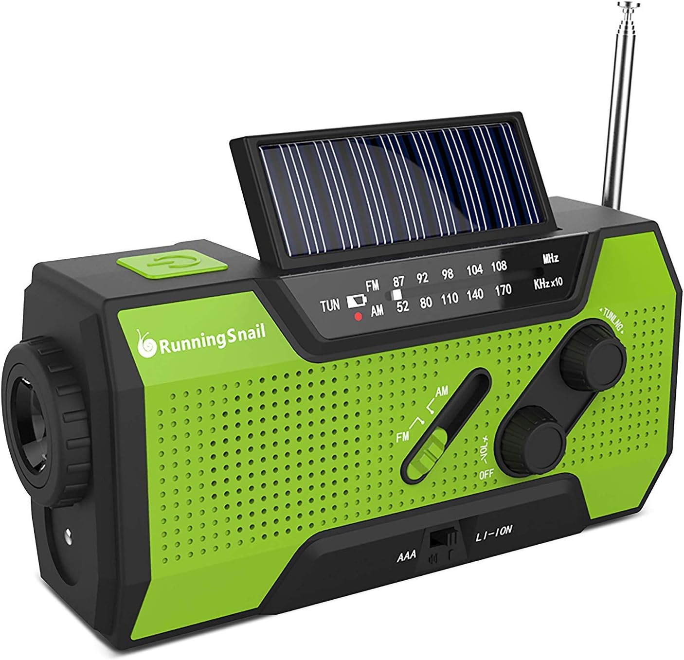 Wind Up Solar Radio,Solar Powered Radio Emergency Hand Amazon.co.uk