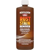 Rust-Oleum Whink Rust Stain Remover | Heavy-Duty Iron Stain Remover for White Toilets &amp; Sinks, Colorfast Fabric &amp; Carpets | 32 oz, unscented, liquid