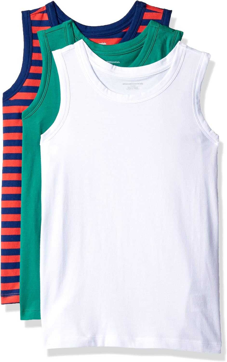 Amazon Essentials Boy's 3-Pack Tank Top