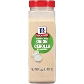 McCormick Granulated Onion, From Whole, White Onions, For Bringing Consistent Flavor to Meals & Recipes, 18 oz