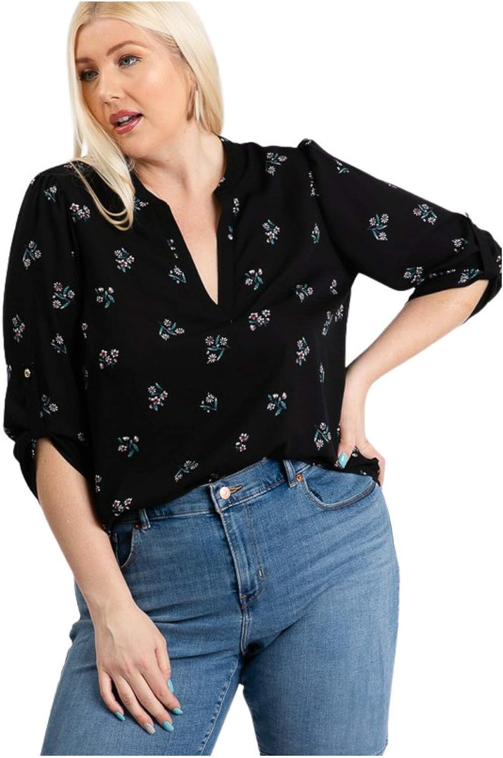 Dressbarn Women's Over Wrap Top Dress at Amazon Women’s Clothing store