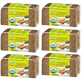 Mestemacher Organic Whole Rye Bread, 17.6 Oz &ndash; Authentic German Whole Grain Rye Bread | High Fiber, Dense European Bread, USDA Organic, Non-GMO, Ready to Eat, Long Shelf Life (Pack of 6)