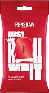 Renshaw Poppy Red Ready to Roll Fondant Icing 1 kg